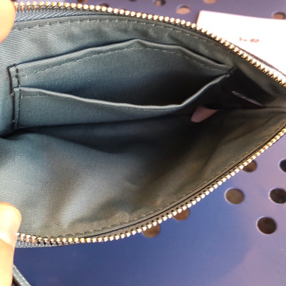 Coach Baby Blue Wristlet NEW $75 Wallet Cloud - Picture 6 of 6